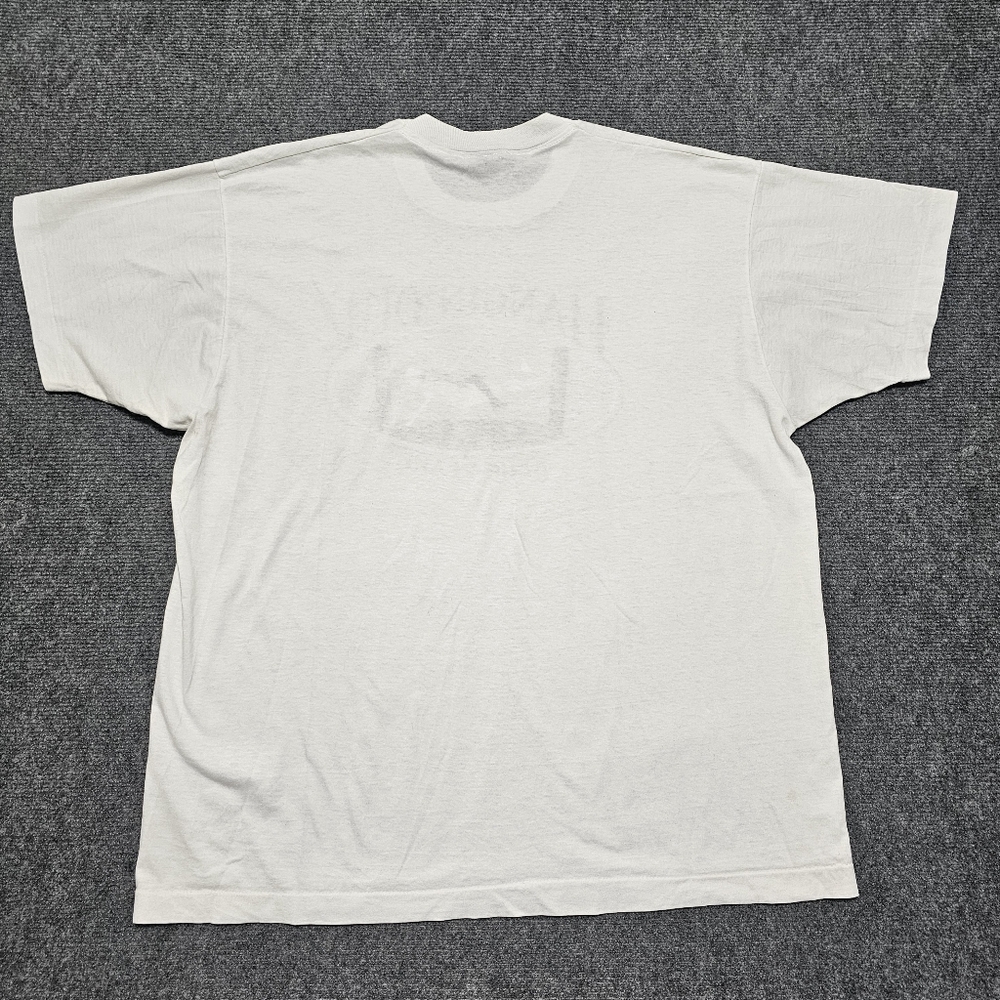 VTG 80s Finger Lakes Keuka New York Hangin Out T Shirt Single Stitch 2XL RARE - Picture 9 of 11